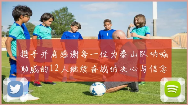 携手并肩感谢每一位为泰山队呐喊助威的12人继续奋战的决心与信念